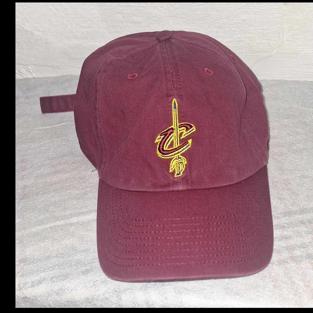 '47 Cleveland Cavaliers NBA Maroon Hat One Size Basketball Official Licensed